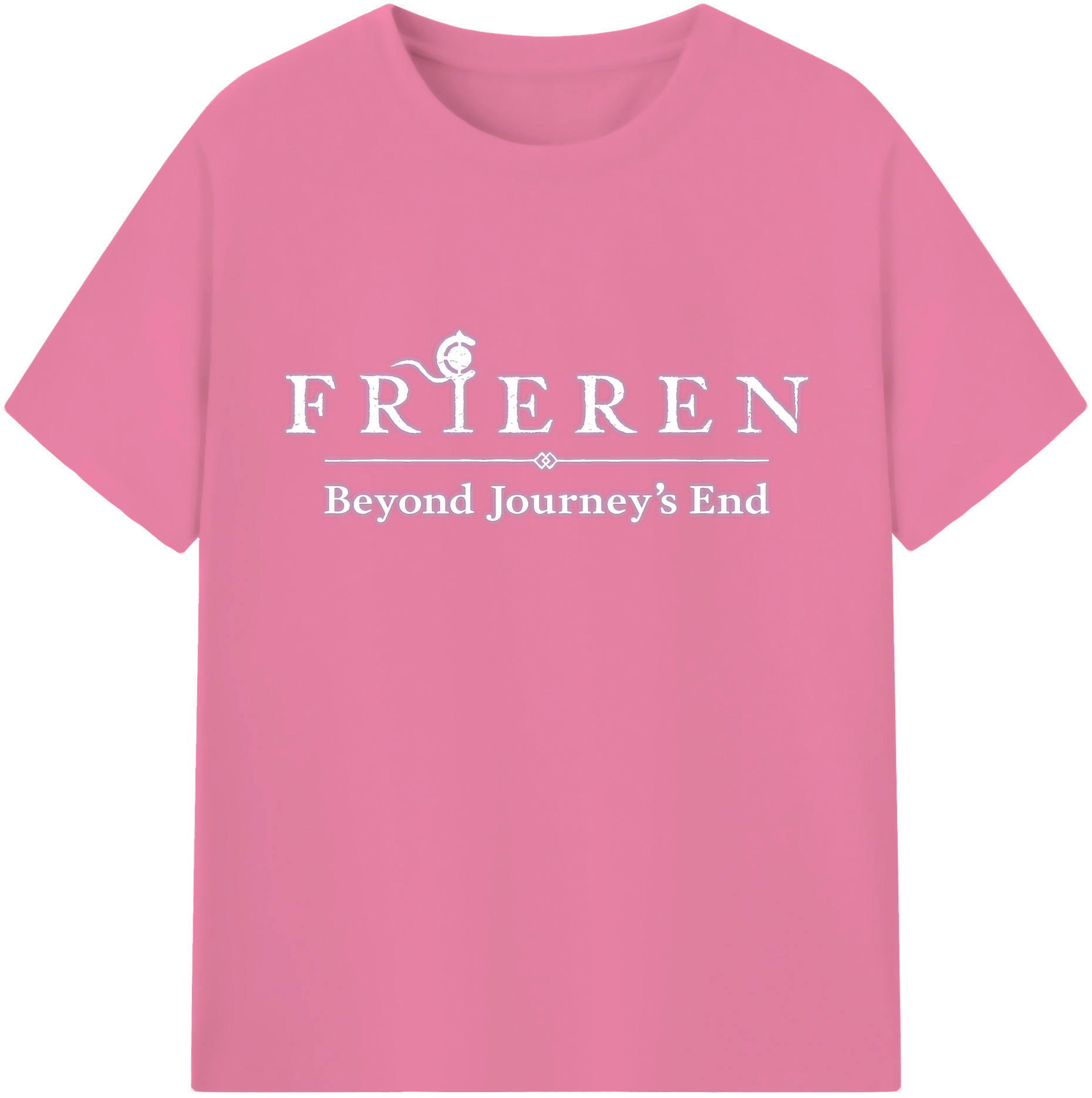 （画像用） 葬送のフリーレン Frieren 綿100％半袖Tシャツ（フロントプリント）